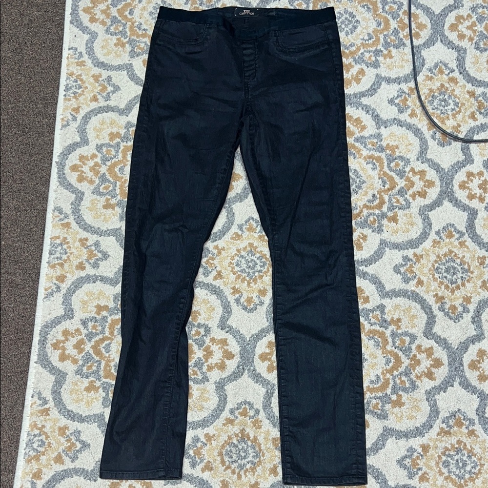 Aritzia The Castings black mid rise Cassiar jeggings